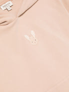 Felpa per bambina Donsje rosa con ricamo coniglietto 4124901 00018 DONSJE KIDS 