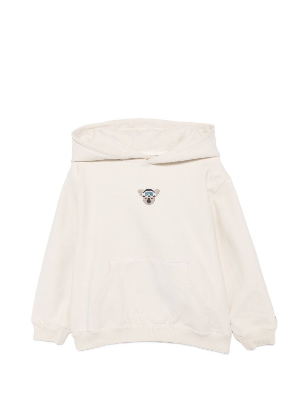 Felpa per bambini Donsje bianca con ricamo Koala 4124902 00133 DONSJE KIDS 