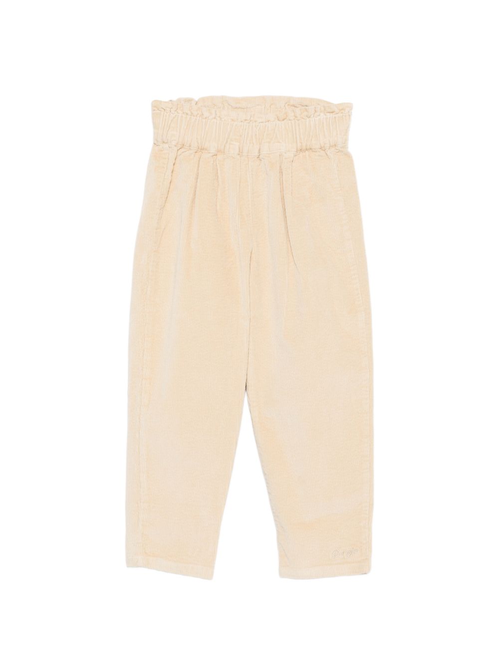 Pantaloni per bambino Donsje Kids beige con trama a coste 4125700 00133 DONSJE KIDS 