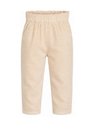 Pantaloni per bambino Donsje Kids beige con trama a coste 4125700 00133 DONSJE KIDS 