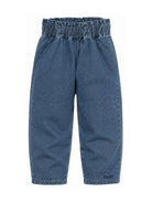 Jeans per bambina Donsje Kids blu con vita elasticizzata 4125800 00102 DONSJE KIDS 