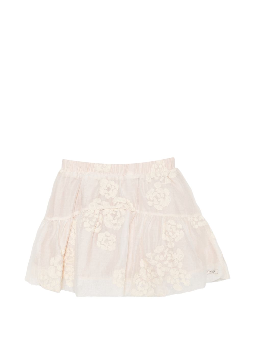 Gonna Kubwa per bambina Donsje Kids rosa con ricamo a fiori 4126100 S0050 DONSJE KIDS 
