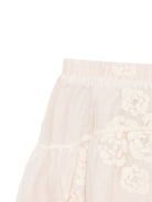 Gonna Kubwa per bambina Donsje Kids rosa con ricamo a fiori 4126100 S0050 DONSJE KIDS 