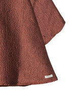 Abito per bambina Donsje Kids marrone con volant effetto metallico 4126400 00094 DONSJE KIDS 