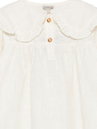 Blusa per bambina Donsje Kids bianco con colletto con ruches 4129200 00002 DONSJE KIDS 