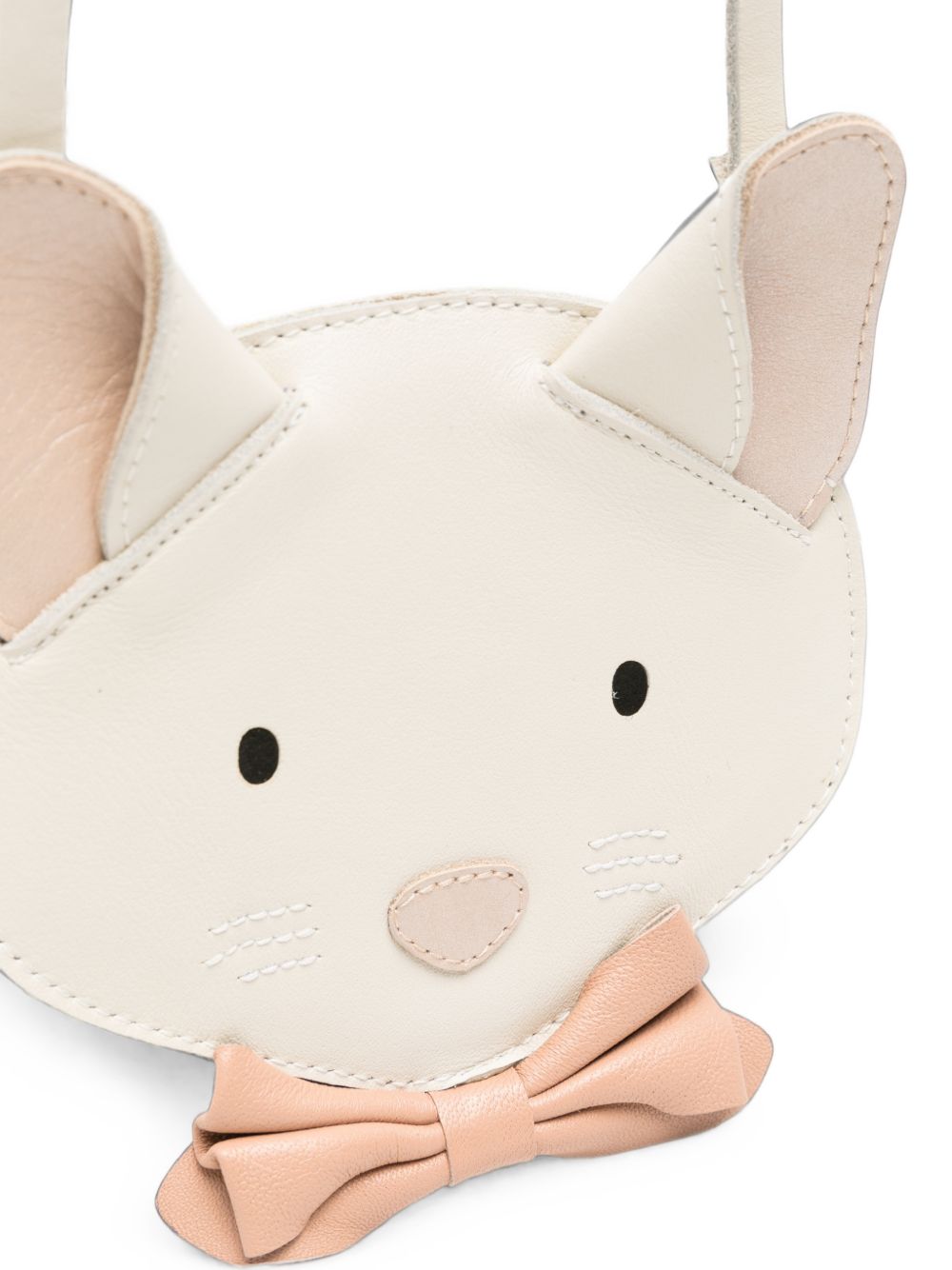Borsa per bambina Donsje bianca con motivo gatto 5519902 LE060 DONSJE KIDS 