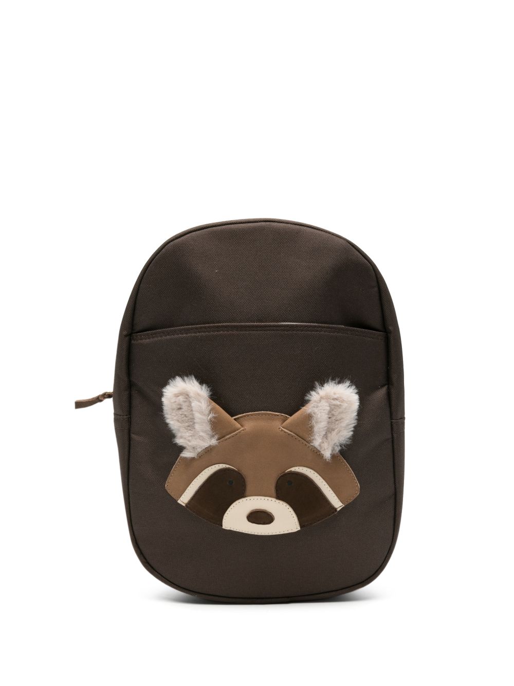 Zaino per bambini Donsje marrone con toppa procione 5524003 00023 DONSJE KIDS 