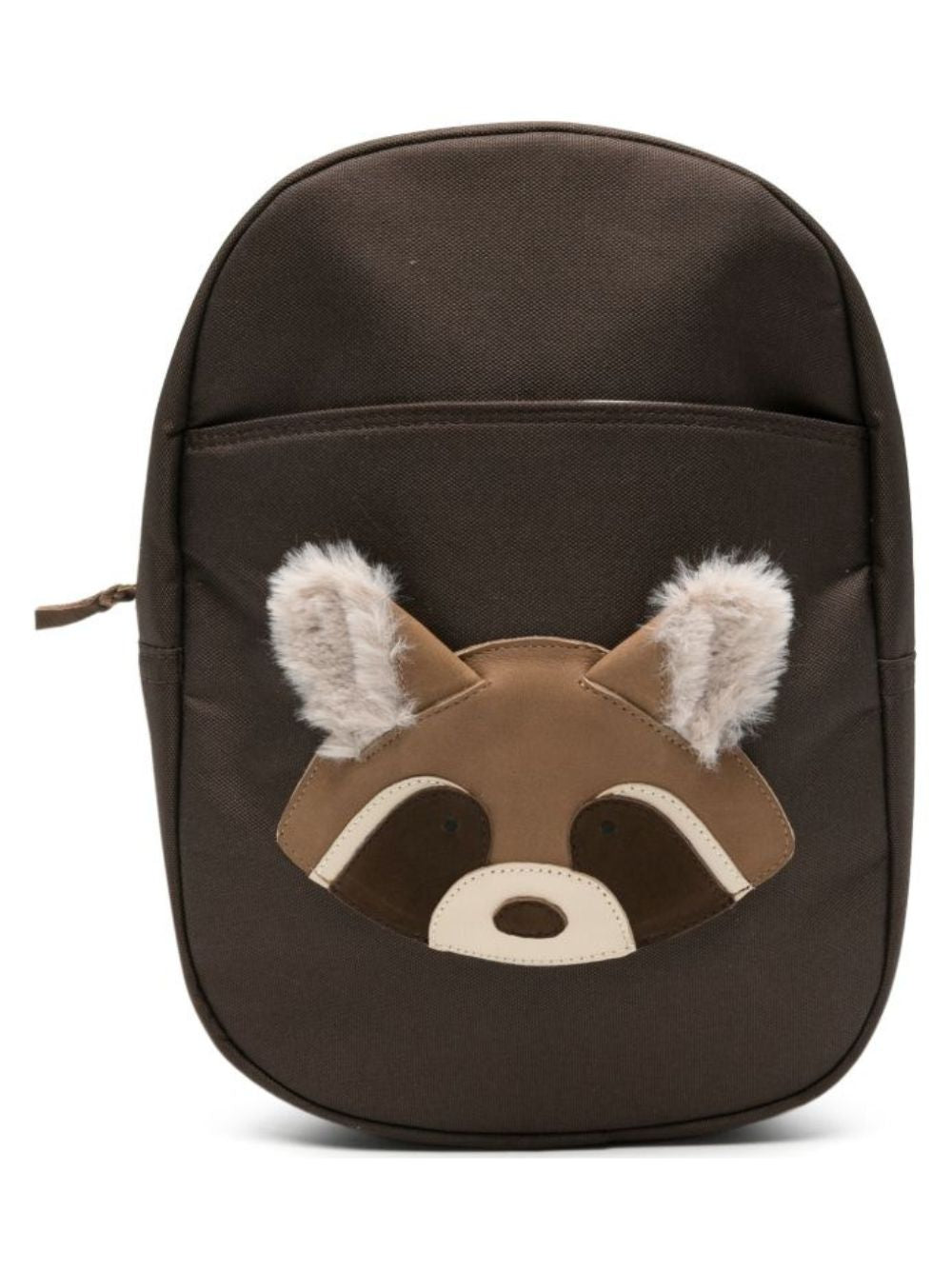 Zaino per bambini Donsje marrone con toppa procione 5524003 00023 DONSJE KIDS 