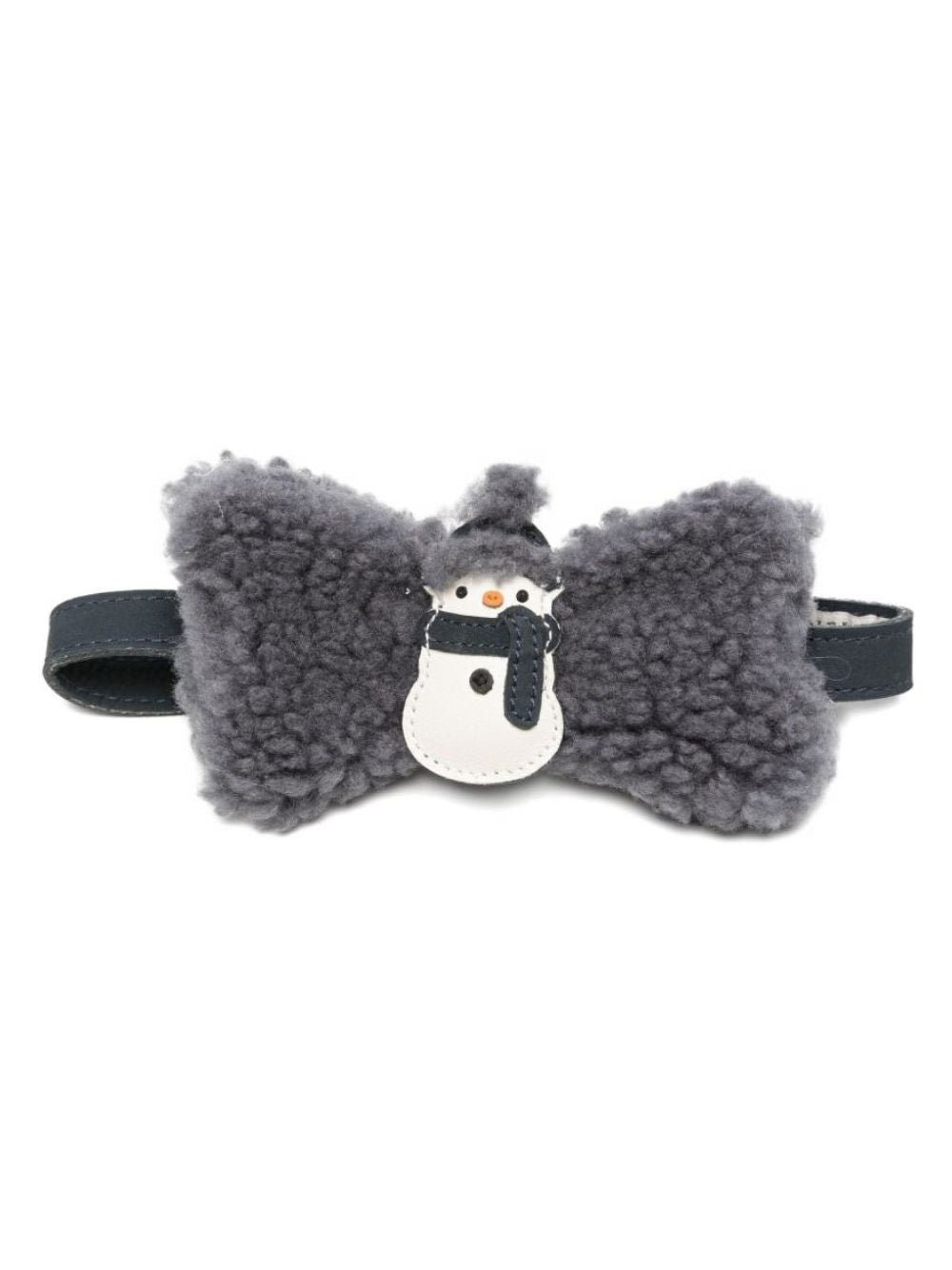 Papillon per bambino Donsje Kids grigio con trama in shearling 5524601 CF012 DONSJE KIDS 
