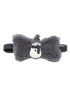 Papillon per bambino Donsje Kids grigio con trama in shearling 5524601 CF012 DONSJE KIDS 