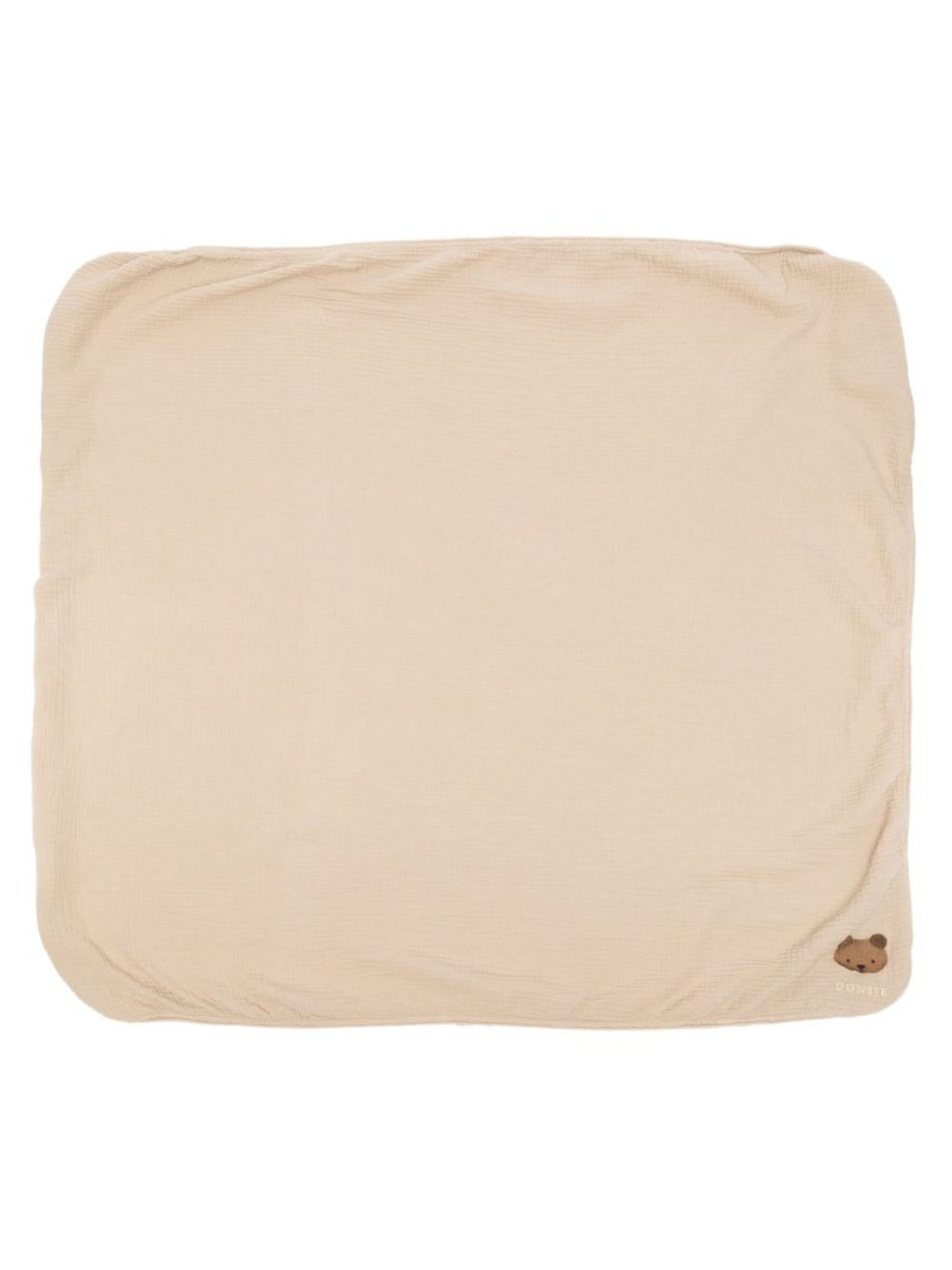 Coperta per neonati Donsje Kids beige con motivo a orsetto ricamato 7100101 00017 DONSJE KIDS 