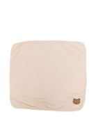 Coperta per neonati Donsje Kids beige con ricamo orsetto sul davanti 7101202 00017 DONSJE KIDS 