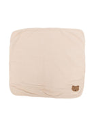 Coperta per neonati Donsje Kids beige con ricamo orsetto sul davanti 7101202 00017 DONSJE KIDS 
