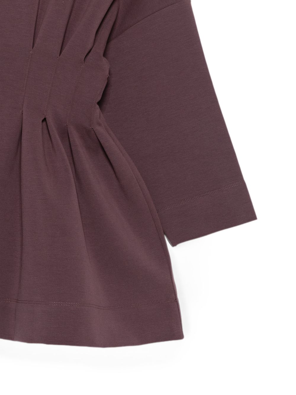 Abito per bambina Douuod Kids viola con dettagli plissettati DZ1A60 Z3728 558 DOUUOD KIDS 
