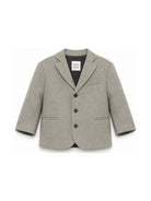 Giacca per bambino Douuod Kids grigia con revers a lancia DZ2P04 I0337 903 DOUUOD KIDS 