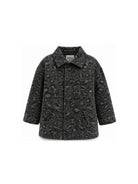 Giacca per bambini Douuod Kids grigio con stampa leopardata DZ2P57 Z4163 924BG DOUUOD KIDS 