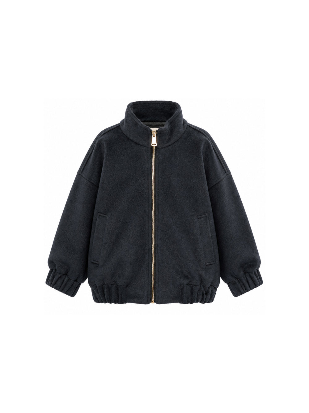Giubbino per bambina Douuod Kids blu con tessuto in pile DZ2Q17 E0264 651 DOUUOD KIDS 