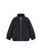 Giubbino per bambina Douuod Kids blu con tessuto in pile DZ2Q17 E0264 651 DOUUOD KIDS 