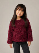 T-shirt per bambina Douuod Kids rossa con volant DZ5A20 Z4089 429 DOUUOD KIDS 