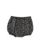 Shorts per neonata Douuod Kids grigi con stampa leopardata all-over DZ6019 Z4163 924BG DOUUOD KIDS 