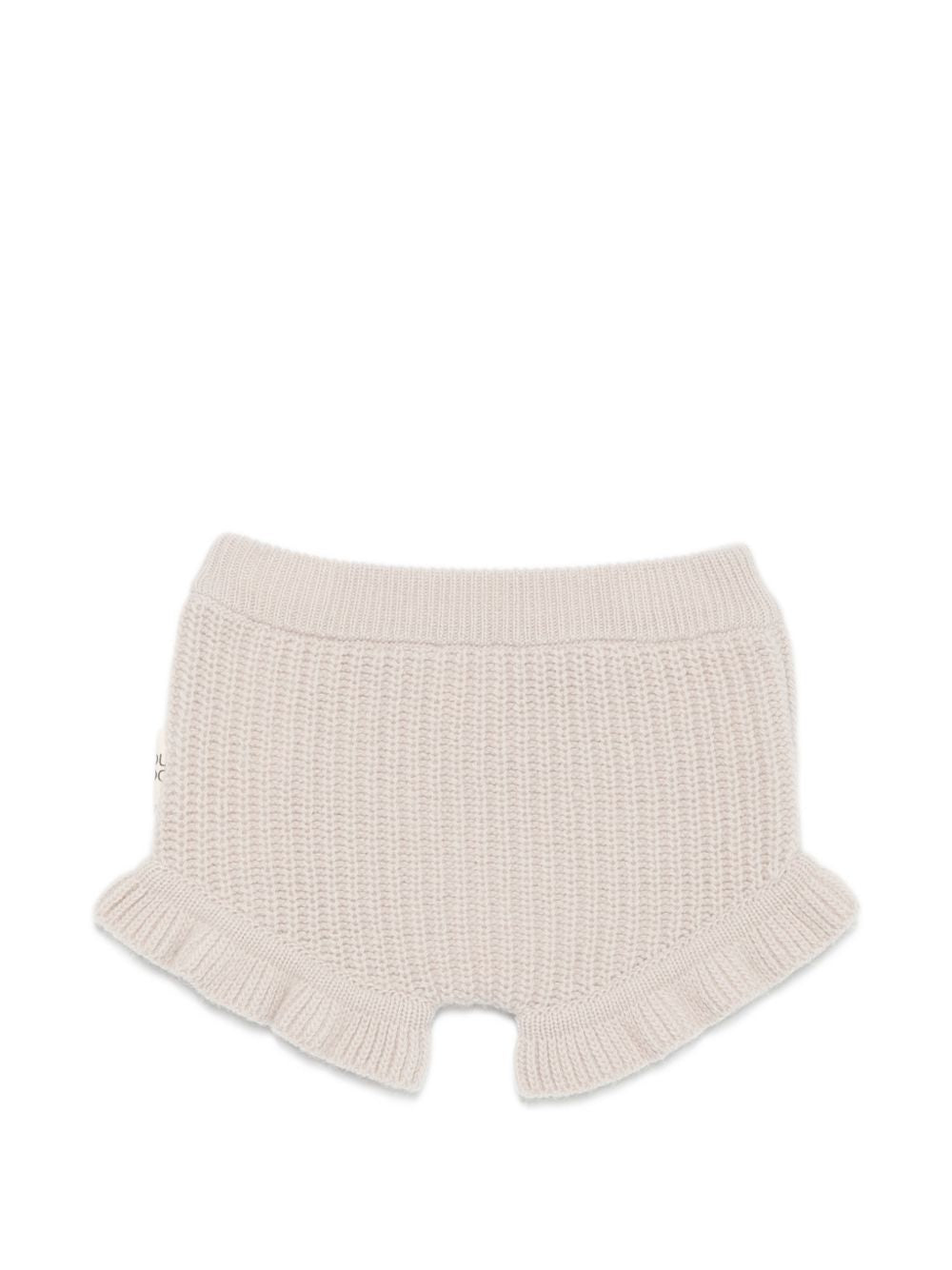 Shorts per neonata Douuod Kids beige con trama a coste DZ6059 Z3404 107 DOUUOD KIDS 