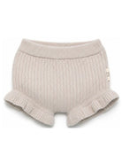 Shorts per neonata Douuod Kids beige con trama a coste DZ6059 Z3404 107 DOUUOD KIDS 