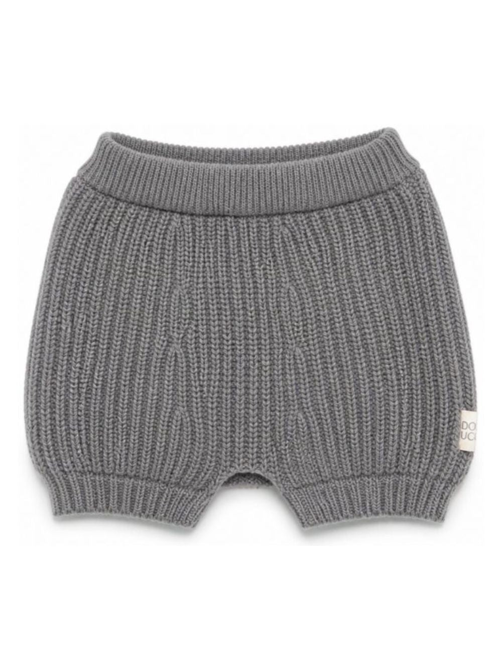 Shorts per neonato Douud Kids grigi lavorati a maglia DZ6520 Z3404 917 DOUUOD KIDS 