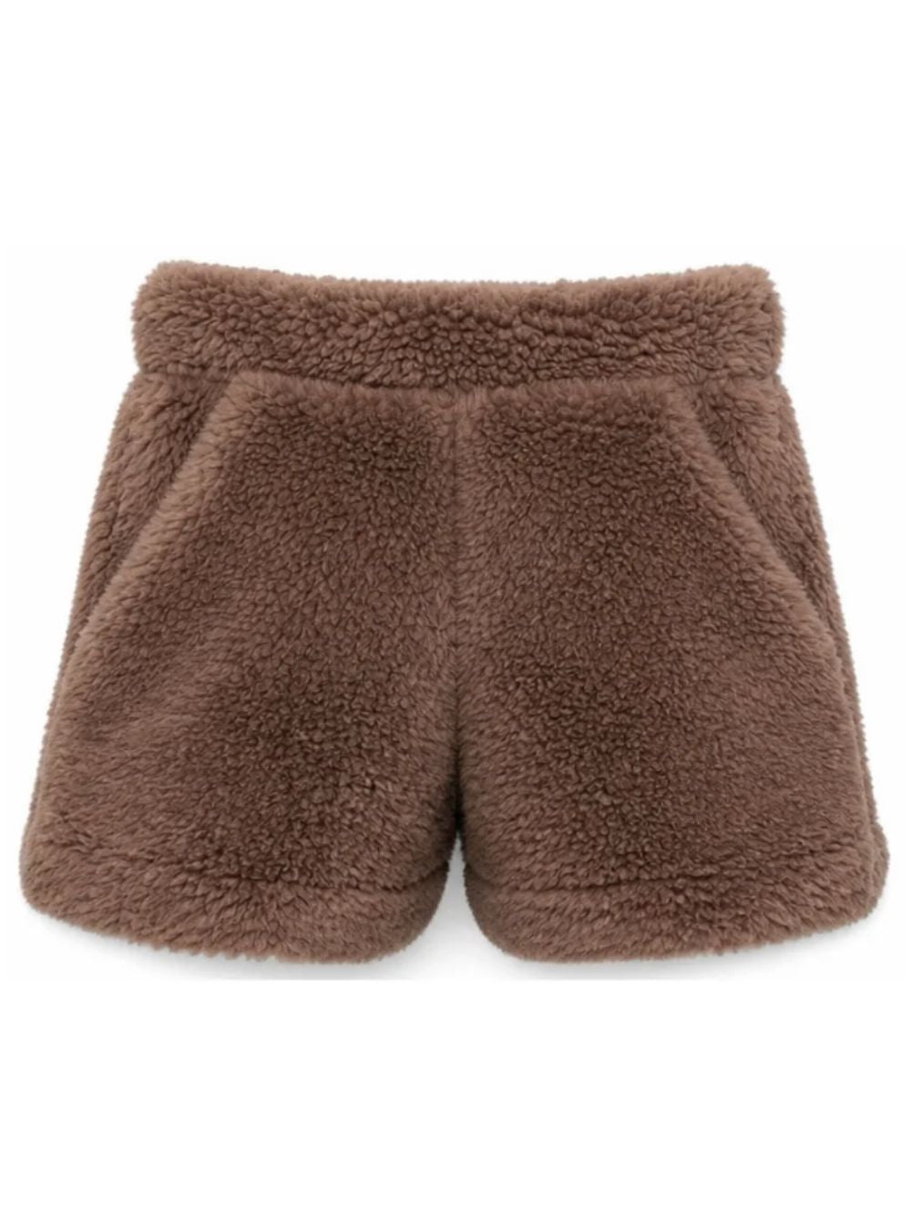 Shorts per bambina Douuod Kids marrone con texture teddy DZ6A09 Z3949 347 DOUUOD KIDS 