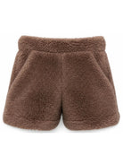 Shorts per bambina Douuod Kids marrone con texture teddy DZ6A09 Z3949 347 DOUUOD KIDS 