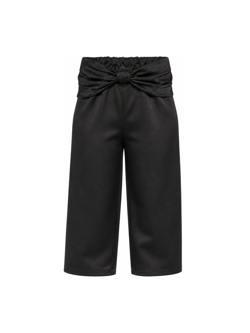 Pantaloni per bambina Douuod Kids neri con dettaglio fiocco sul davanti DZ6A31 Z4087 930 DOUUOD KIDS 