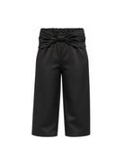 Pantaloni per bambina Douuod Kids neri con dettaglio fiocco sul davanti DZ6A31 Z4087 930 DOUUOD KIDS 