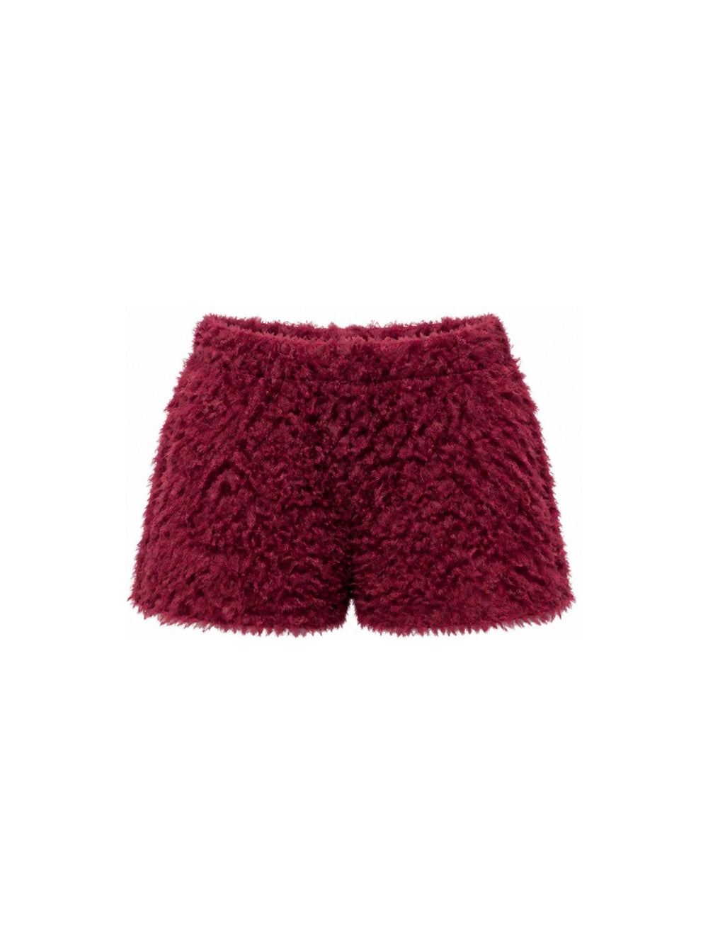 Shorts per bambina Douuod Kids bordeaux con finitura texturizzata DZ6A49 Z4089 429 DOUUOD KIDS 