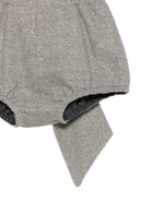 Pantaloncini per bambina Douuod Kids grigi con dettaglio fiocco DZ6A79 E0246 808OR DOUUOD KIDS 