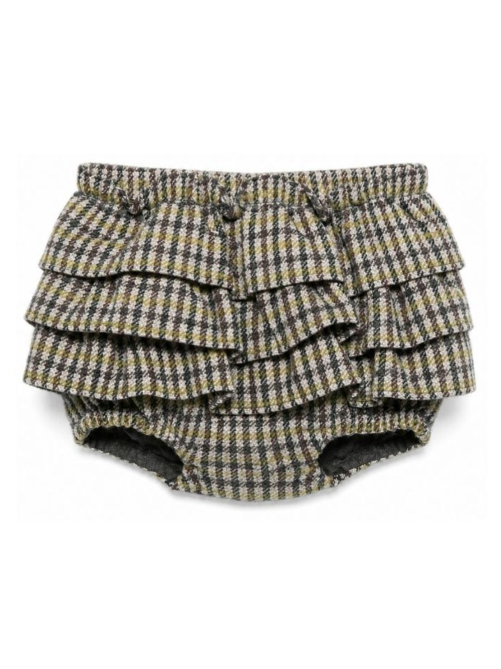 Shorts per neonata Douuod Kids multicolore con motivo a quadri DZ7011 E0251 114GL DOUUOD KIDS 
