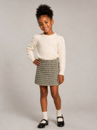 Gonna per bambina Douuod Kids multicolore con motivo a quadri DZ7A71 E0251 114GL DOUUOD KIDS 