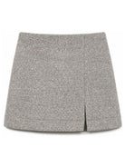 Gonna per bambina Douuod Kids grigia con spacco anteriore DZ7A81 E0246 808OR DOUUOD KIDS 