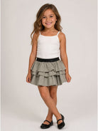 Gonna per bambina Douuod Kids grigia con dettaglio con volant DZ7B81 I0337 903 DOUUOD KIDS 