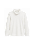 T-shirt per bambina Douuod Kids bianca con collo alto DZ8A00 Z4074 101 DOUUOD KIDS 