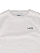 T-shirt per bambino Douuod Kids bianca con logo sul davanti DZ8P20 Z3708 101 DOUUOD KIDS 