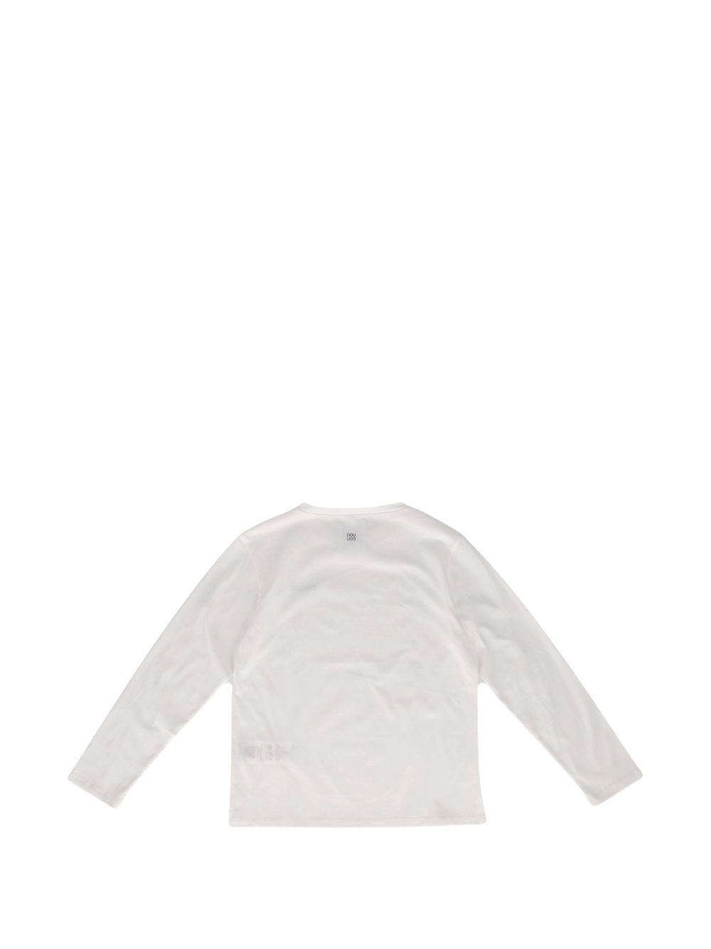T-shirt per bambino Douuod Kids bianca con logo sul davanti DZ8P20 Z3708 101 DOUUOD KIDS 
