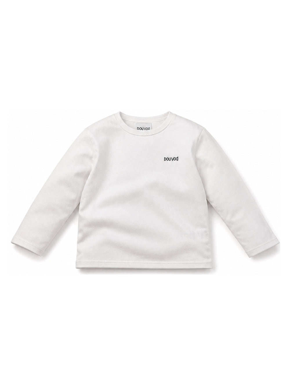 T-shirt per bambino Douuod Kids bianca con logo sul davanti DZ8P20 Z3708 101 DOUUOD KIDS 