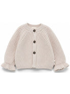 Maglione per neonata Douuod Kids beige con trama a coste DZ9000 Z3404 107 DOUUOD KIDS 