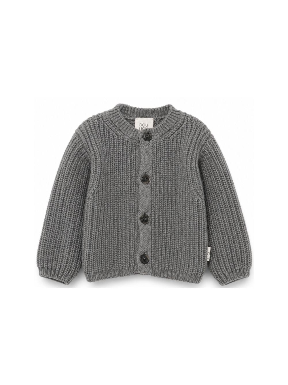 Maglione per neonato Douuod Kids grigio con lavorazione a maglia DZ9500 Z3404 917 DOUUOD KIDS 