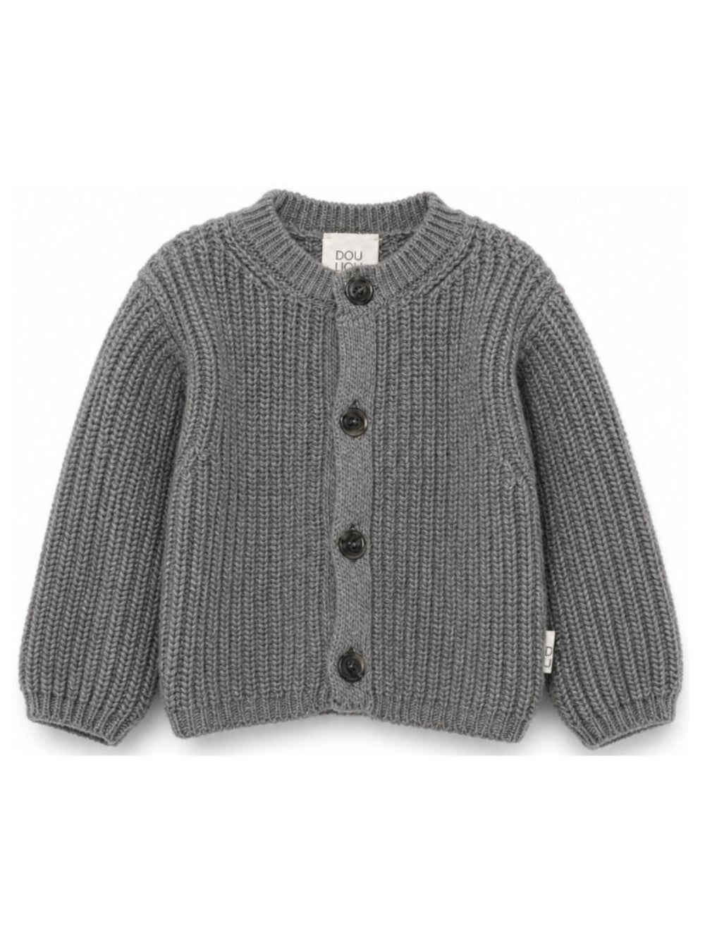 Maglione per neonato Douuod Kids grigio con lavorazione a maglia DZ9500 Z3404 917 DOUUOD KIDS 