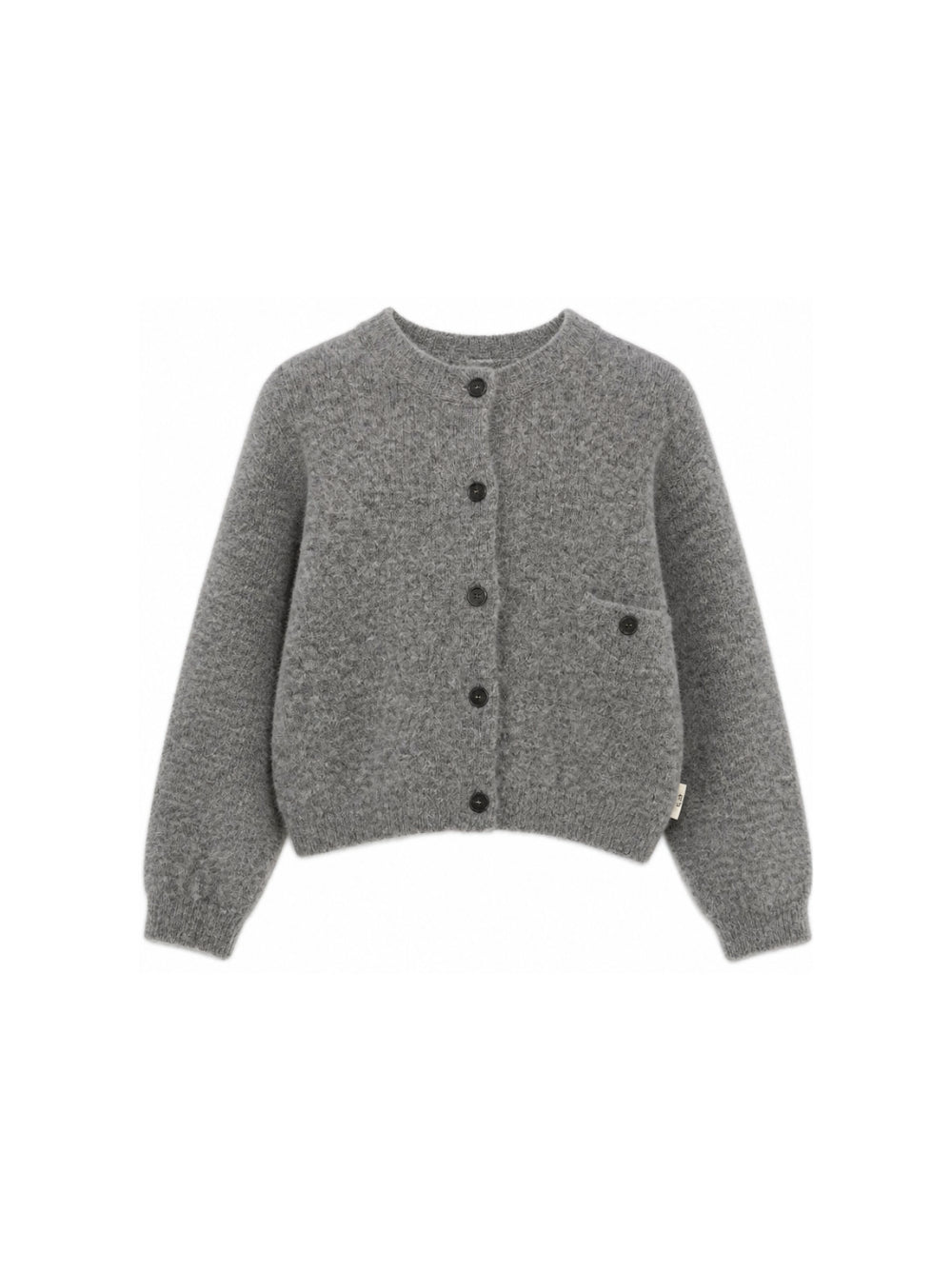 Maglione per bambino Douuod Kids grigio con patch con logo sul lato DZ9A00 W0229 809 DOUUOD KIDS 