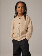 Maglione per bambino Douuod Kids beige con chiusura con bottoni sul davanti DZ9A00 W0229 877 DOUUOD KIDS 