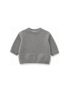 Maglione per neonati Douuod Kids grigio con orlo dritto DZ9A11 W0229 809 DOUUOD KIDS 