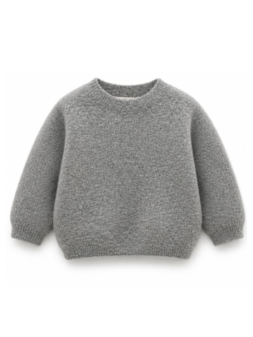 Maglione per bambini Douuod Kids grigio con orlo dritto DZ9A11 W0229 809 DOUUOD KIDS 