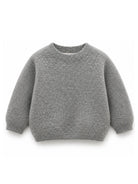 Maglione per bambini Douuod Kids grigio con orlo dritto DZ9A11 W0229 809 DOUUOD KIDS 