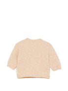 Maglione per neonati Douuod Kids beige con orlo dritto DZ9A11 W0229 877 DOUUOD KIDS 